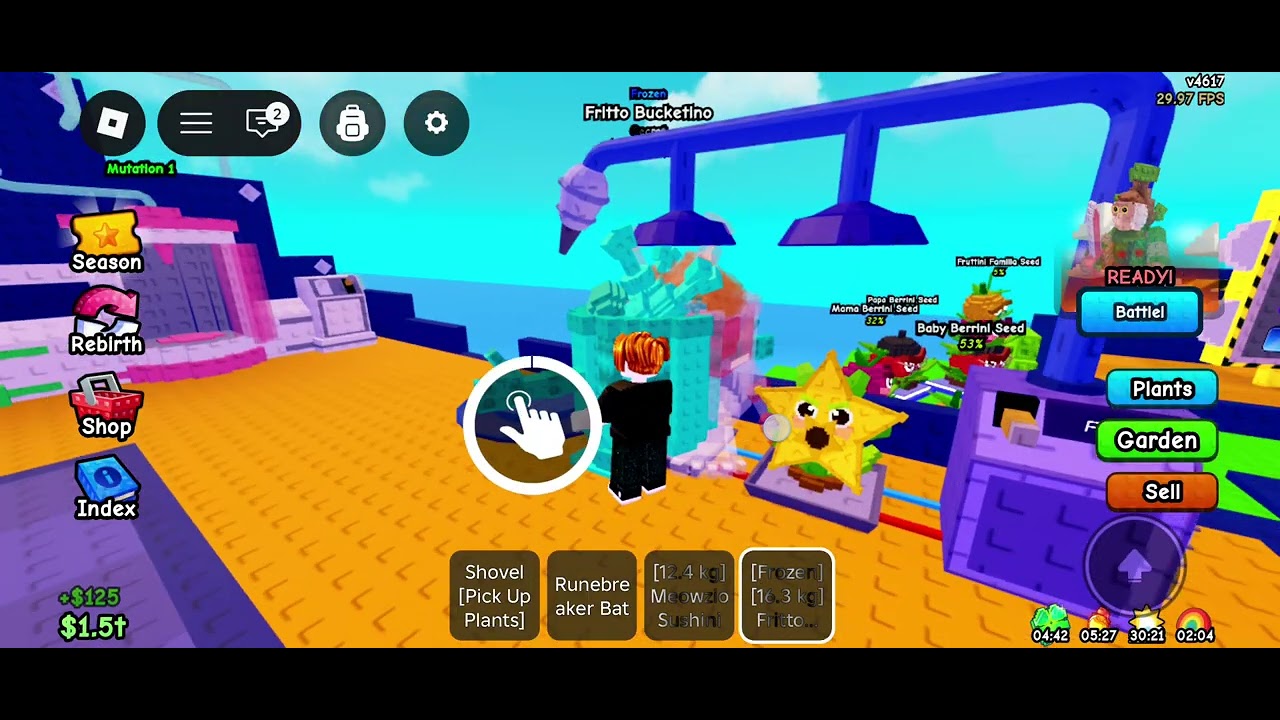 Ma a plant VS brainrot admin eventet játszotam le😱