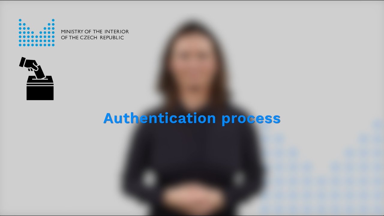Elections to the European Parliament 2024 - Authentication process