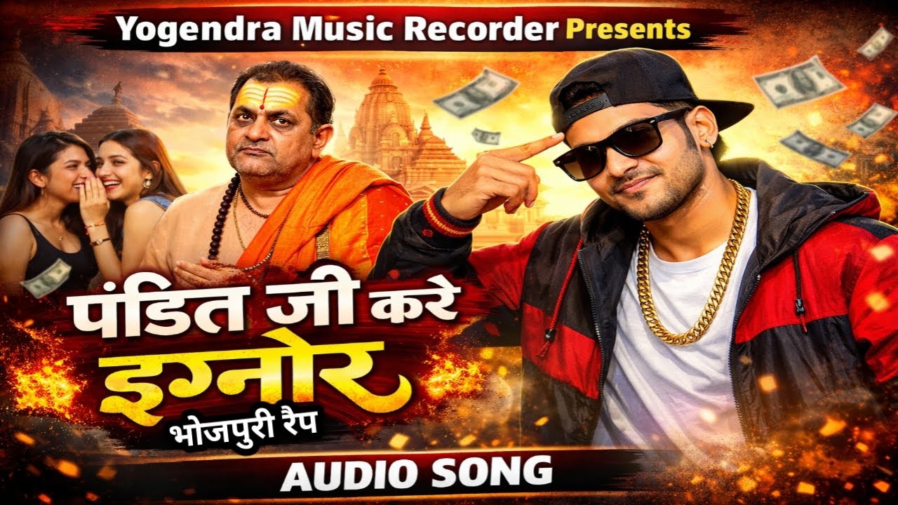 पंडित जी करे इग्नोर (भोजपुरी रैप) । Pandit Ji Kare Egnor । #bhojpuri_songs #yogendra_music_recorder