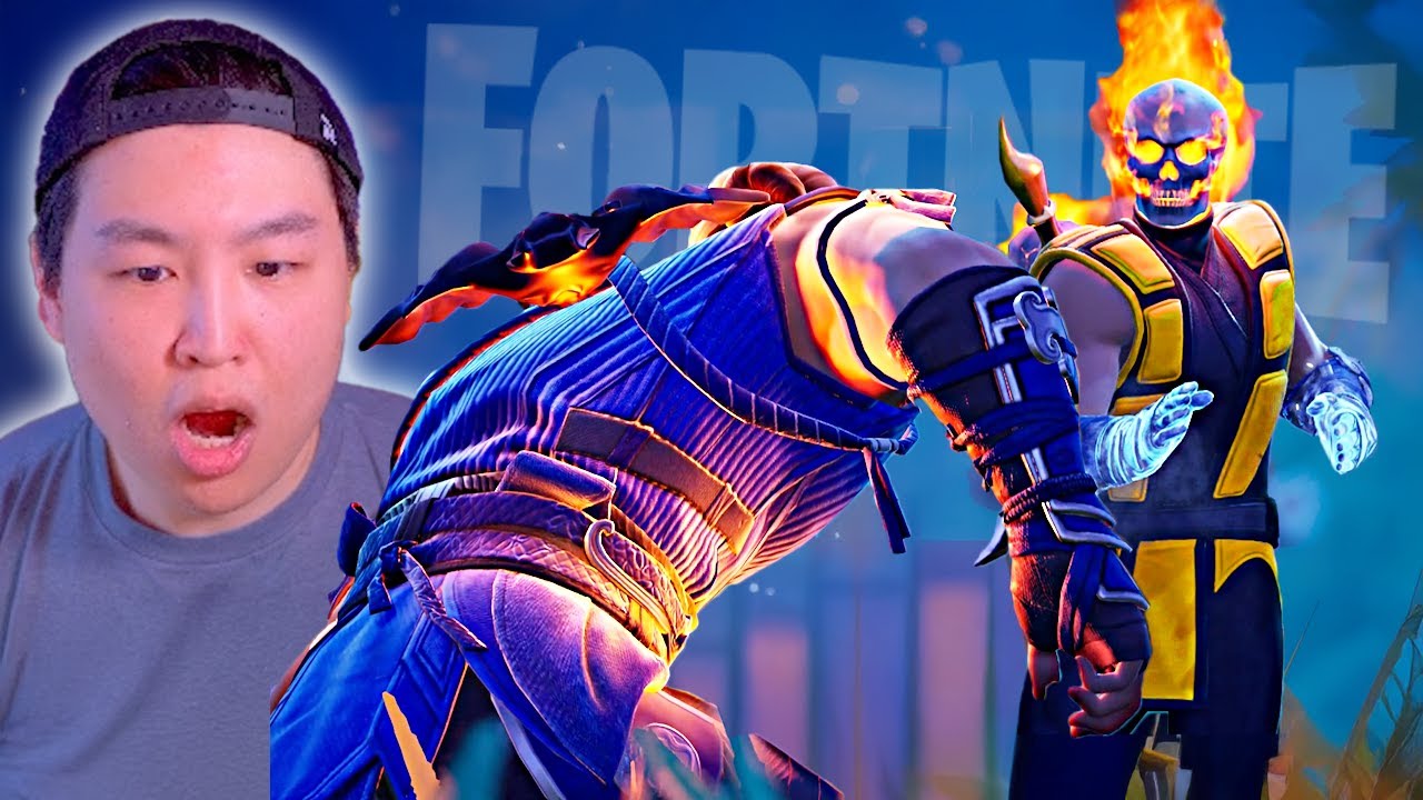 My FIRST Game as SCORPION in Fortnite and this happens...