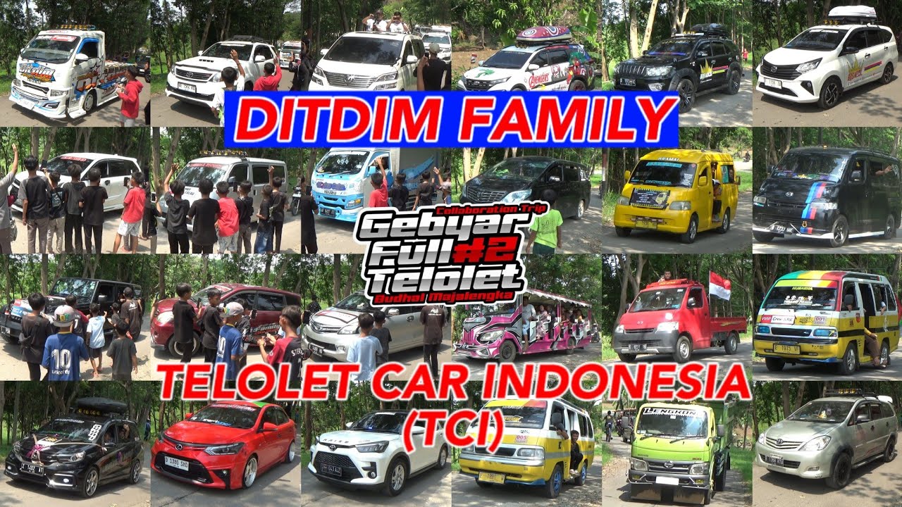 Ditdim Family & Telolet Car Indonesia di GEBYAR FULL TELOLET MAJALENGKA || Full Corong Atas