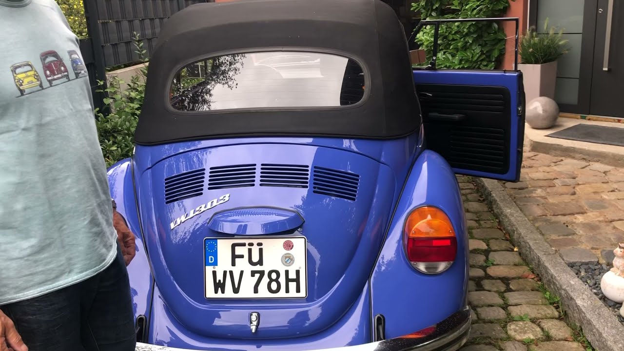 Erklärvideo VW Käfer Cabriolet Bj.78  DrivingClassics - Oldtimervermietung