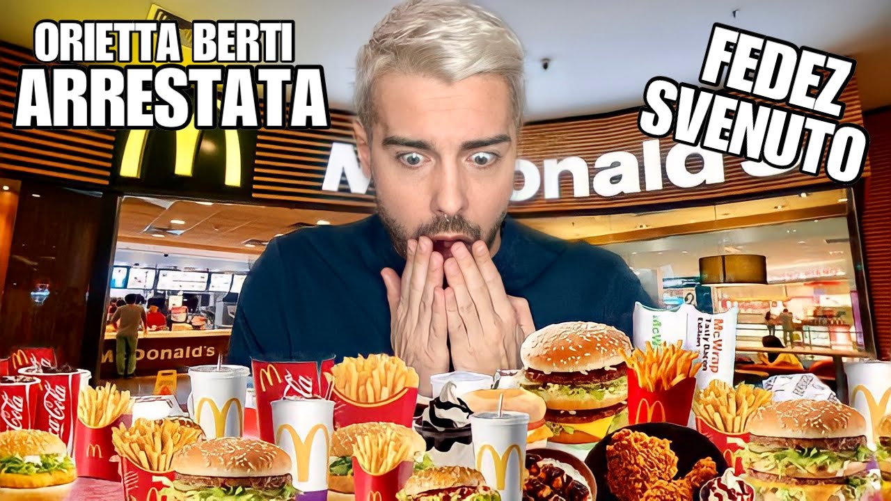 INGOZZIAMOCI DI MC DONALDs MENTRE GUARDIAMO E SPETTEGOLIAMO SU SANREMO!