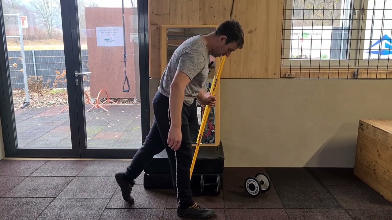 Hüftbeuge beidbeinig / einbeinig - in der Park Workout Area 