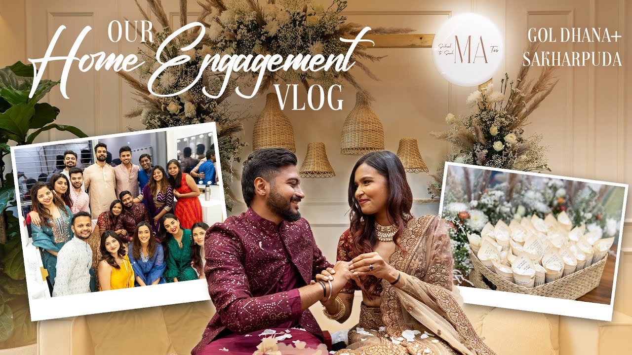 Our Engagement Ceremony Vlog🧿🤍 / Mridul & Aditya