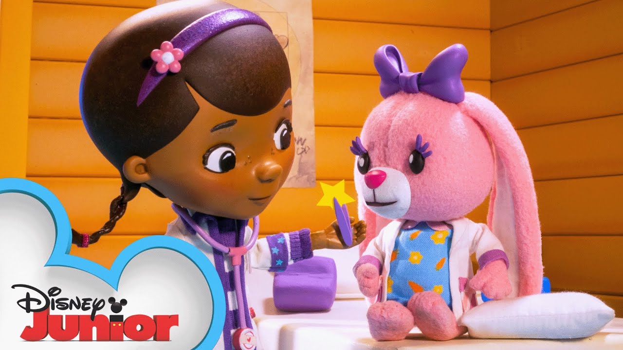 Doc McStuffins: The Doc and Bella are In! | Ep 7 | NEW SHORTS | Sticky Bunny | @disneyjr