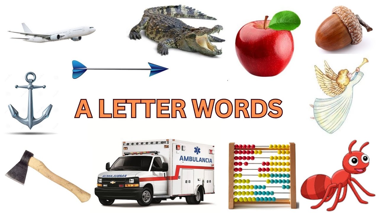 a letter words/a letter words with meanings/letter a
