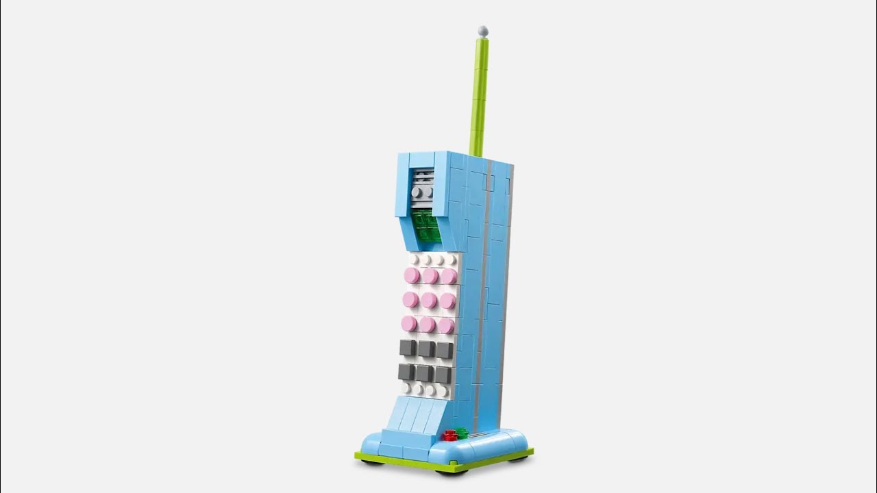 How to build The Lego 1980s Retro Telephone