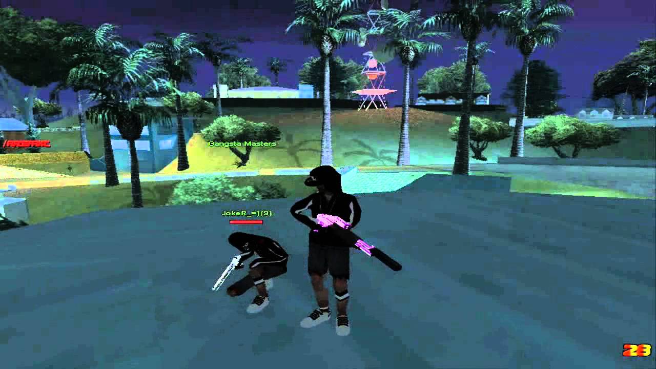 GTA San Andreas: PinkPack + Sol&oacute;wka z JokeR'em
