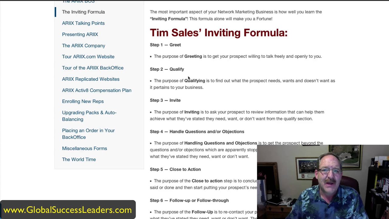 The Inviting Formula is the Key to Success in a Home-based Business