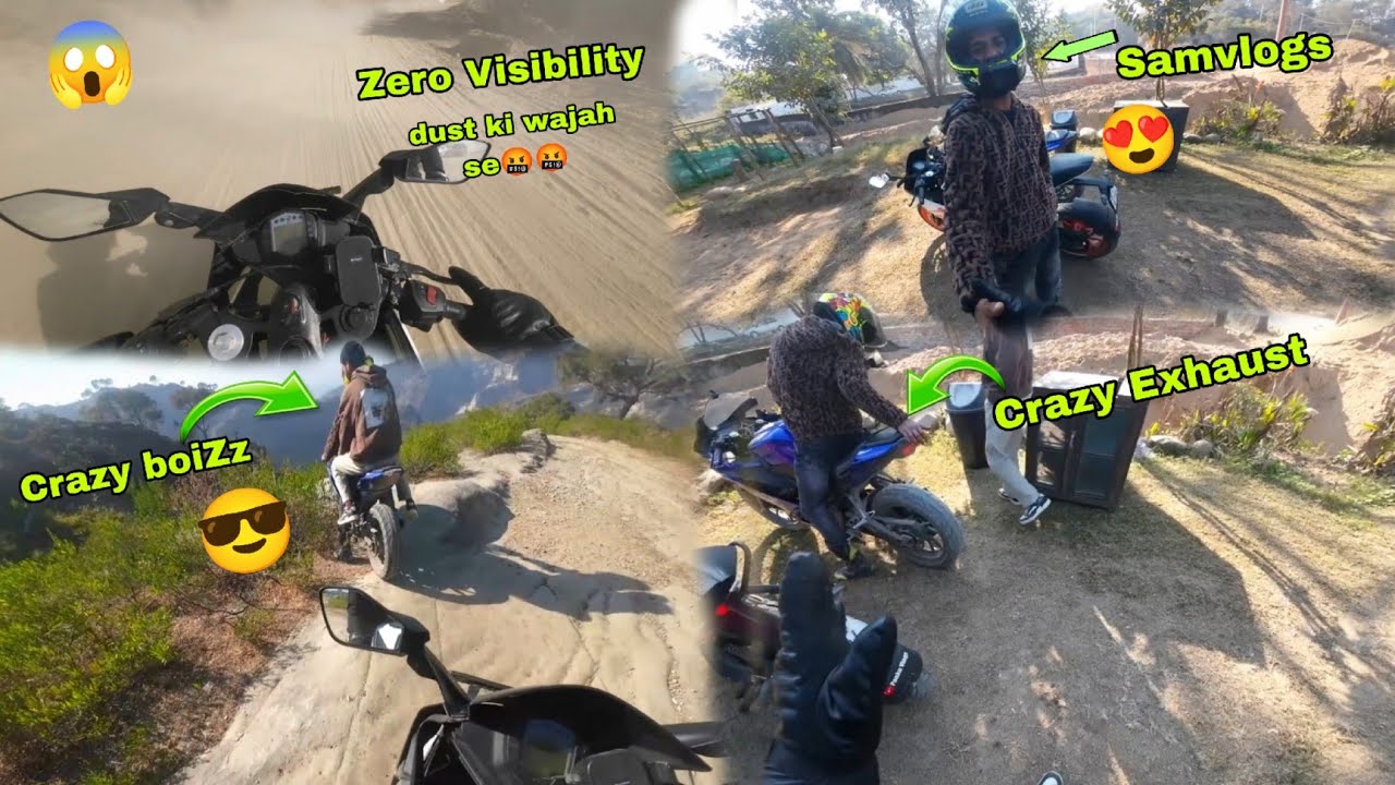 Aj to Full Crazy scene Ho Gaya 😎 Ride With @sam..vlogs786 