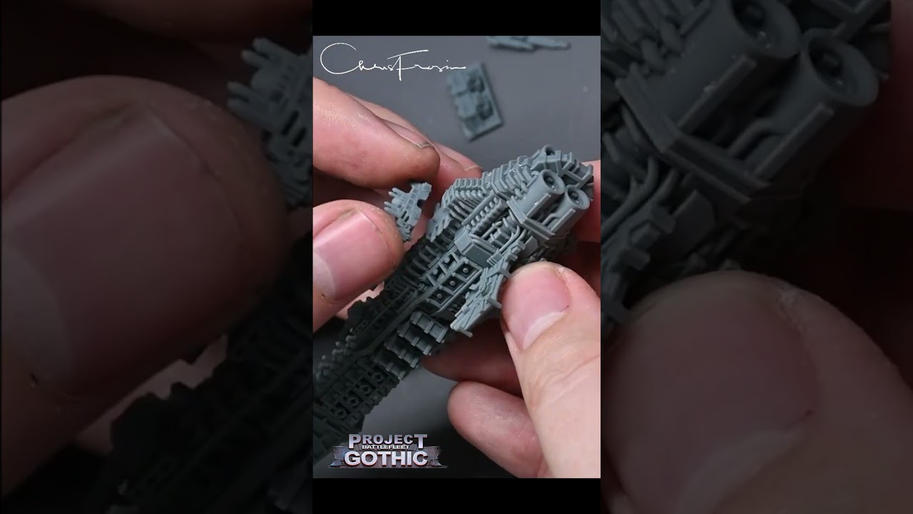 Проект Battlefleet Gothic идёт полным ходом! Мой @ElegooOfficial работает сверхурочно!!! #BFG