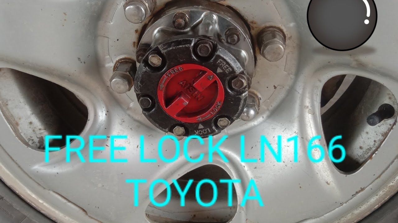 LN 166 ,LN 106 toyota hilux 4x4 Free lock repair...