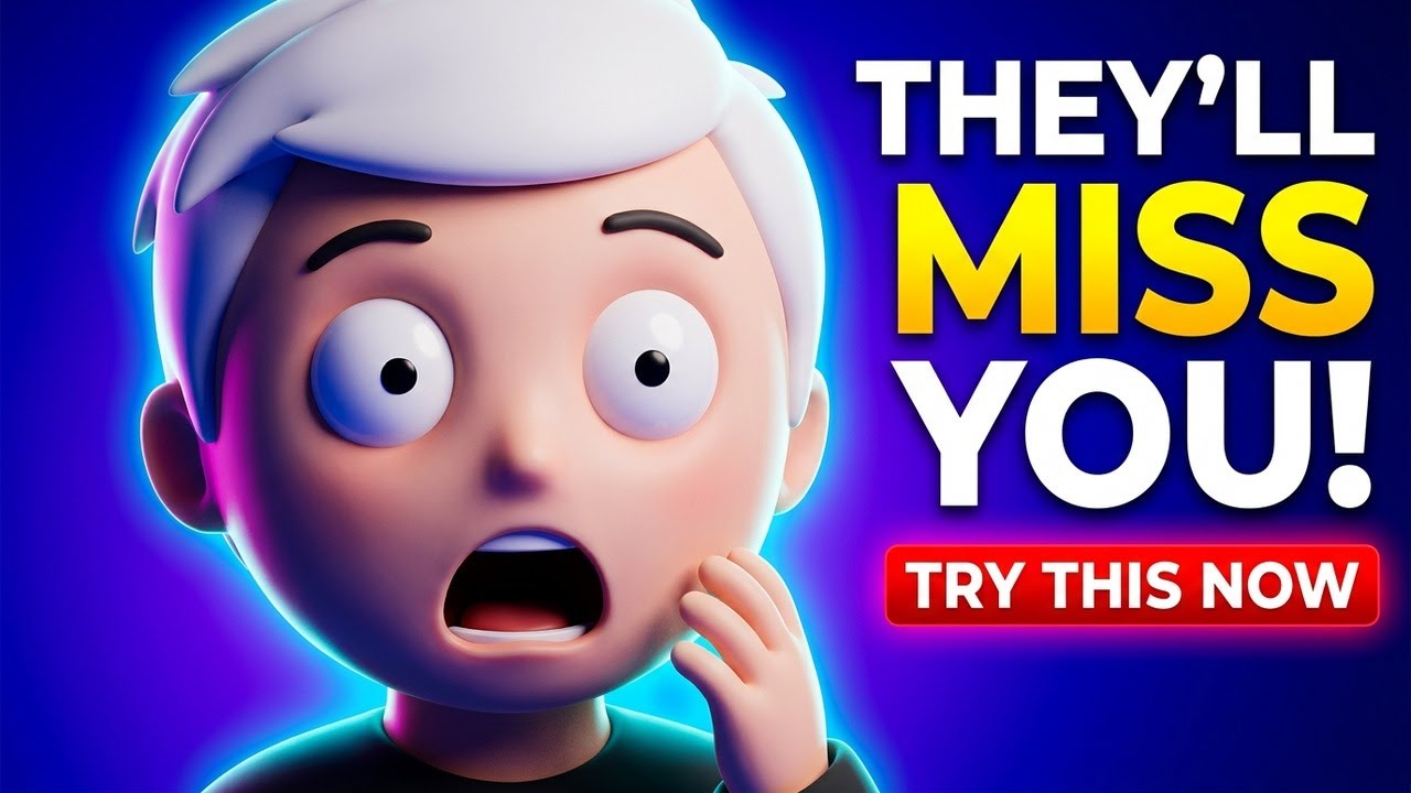 Want Them to Miss You Like Crazy? Try This Simple Trick and Watch What Happens