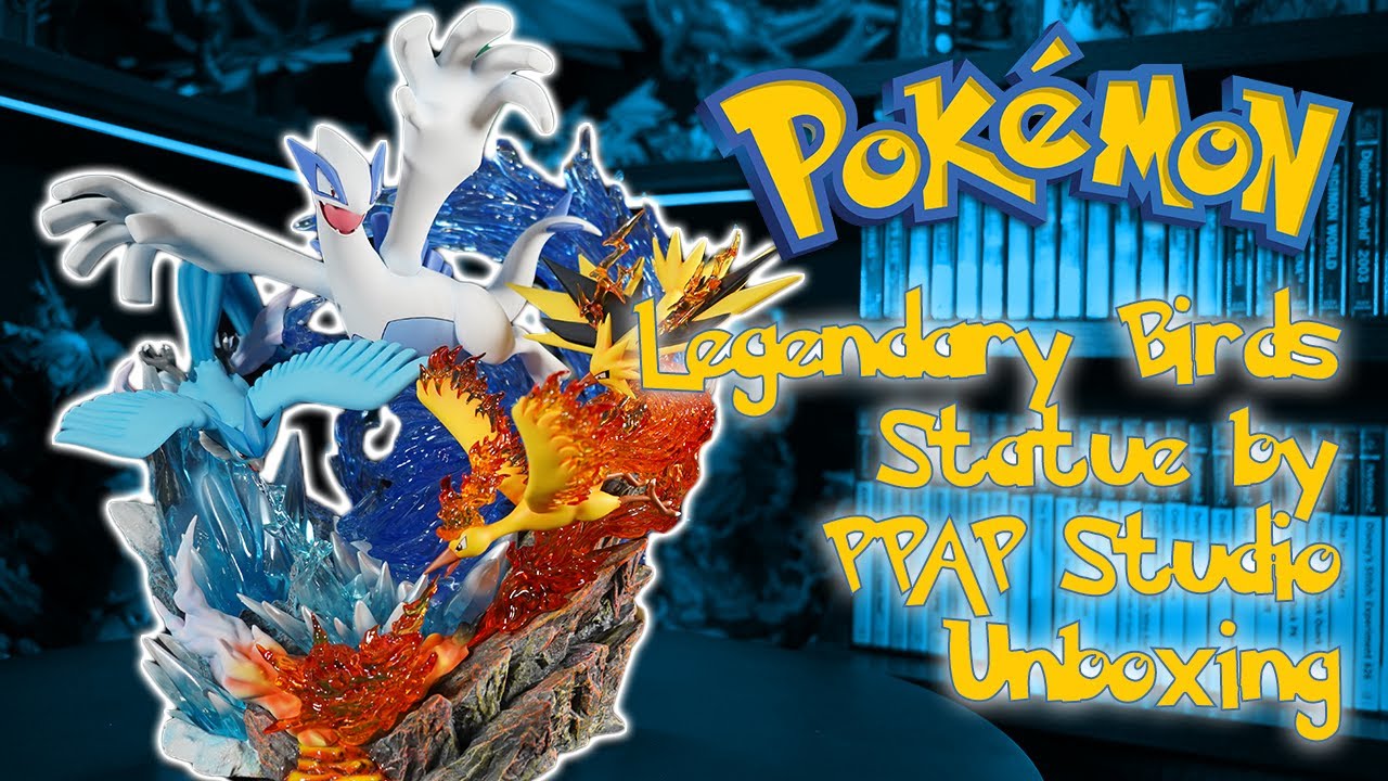 Pokemon Legendary Birds Statue by PPAP Studio | Unboxing