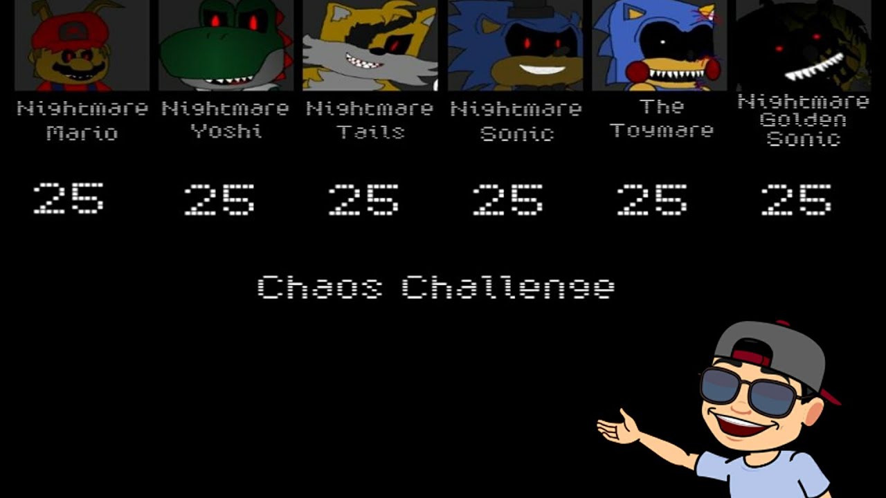 6/25 MODE! | FIVE NIGHTS AT SONIC'S 4 | MODO 6/25 | NIGHT 7 | CUSTOM NIGHT | FNAF FAN GAME 2015 |