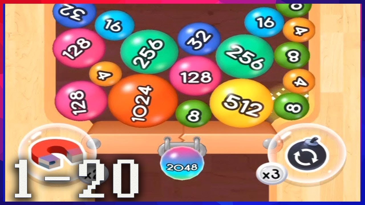 Merge Balls - Gameplay Walkthrough - Levels 1-20