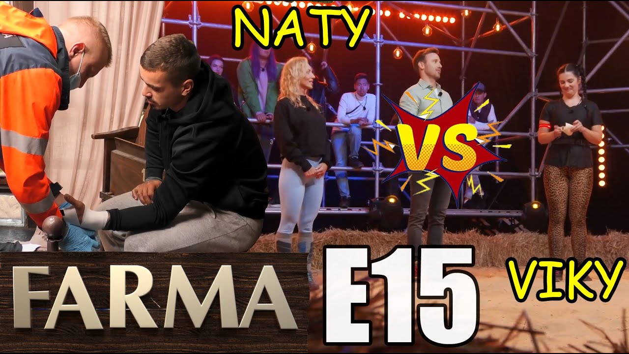 Farma 14 E15 DUEL Naty vs Viky /Šimon si porezal ruku