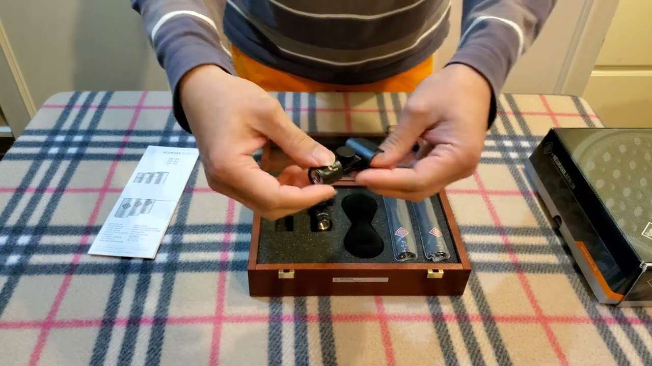 Unboxing my Neumann KM184 Stereo Set, Color: Matte black