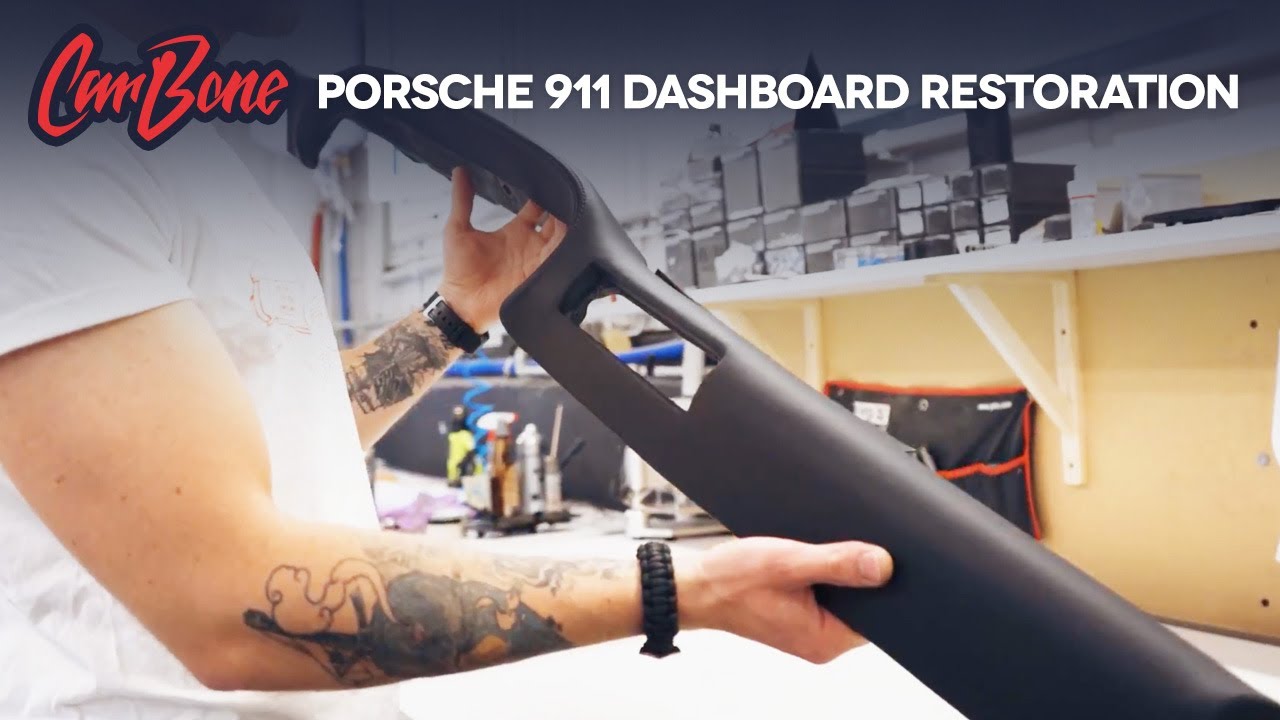 We reupholstered an old Porsche 911 dashboard. Was it easy?