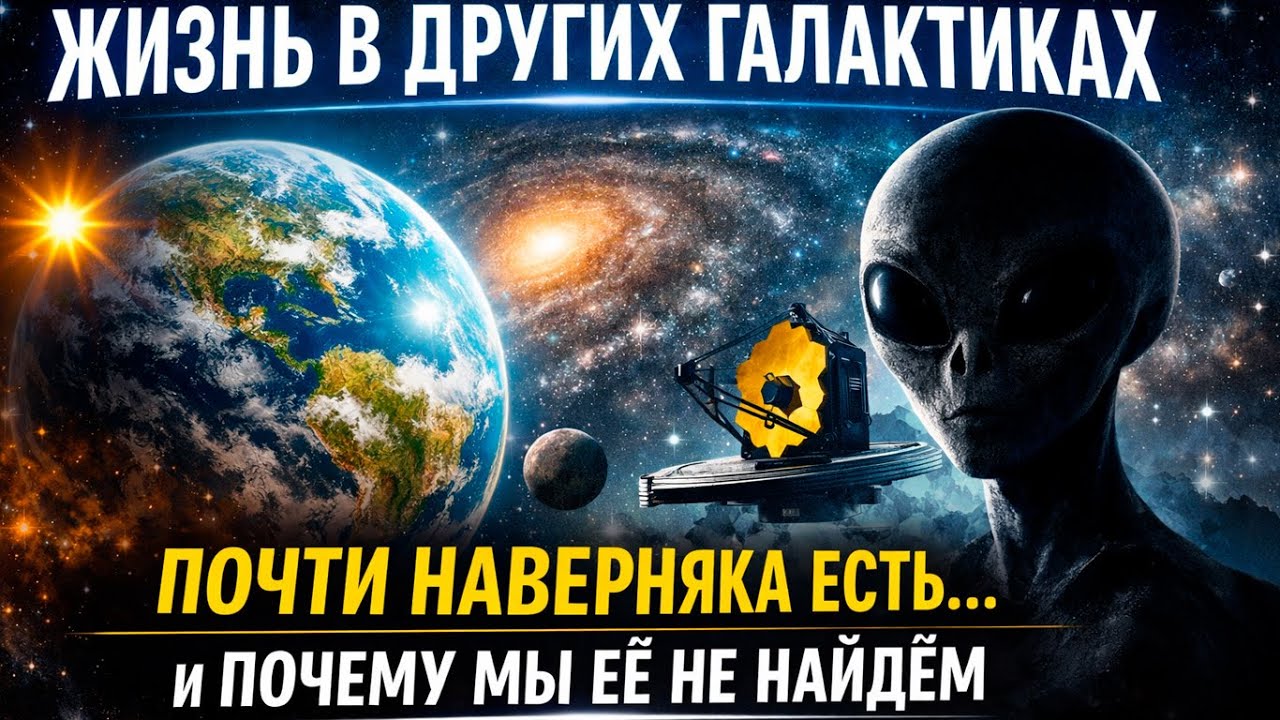 Есть ли жизнь в других галактиках? Реальные шансы и почему мы не увидим её напрямую