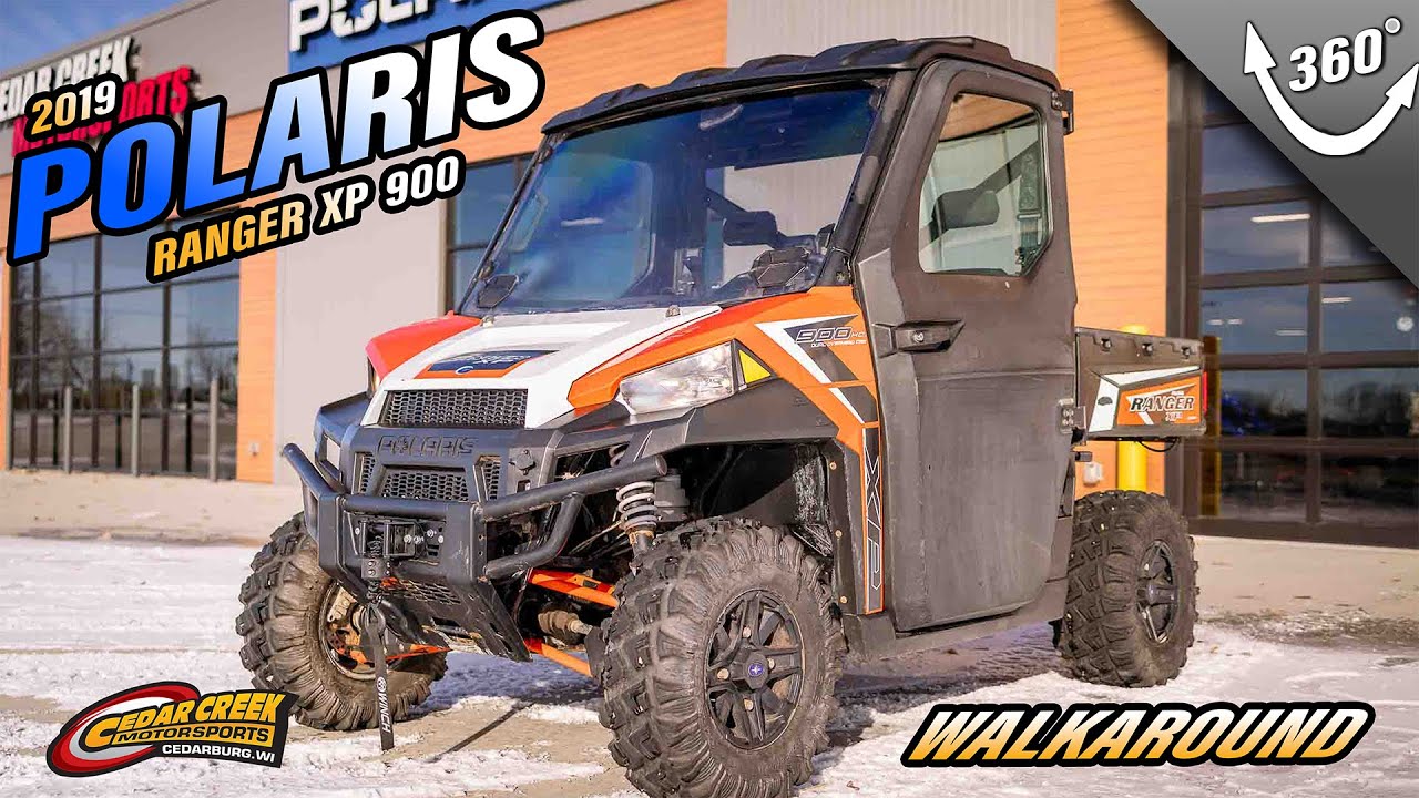 Walkaround | 2019 Polaris® Ranger XP® 900 EPS Premium Orange Madness