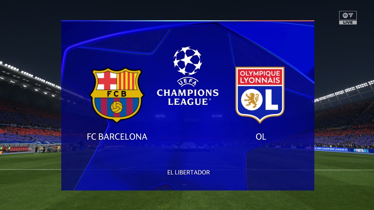 EA FC 26 / Лига чемпионов УЕФА ФК Барселона - Олимпик Лион