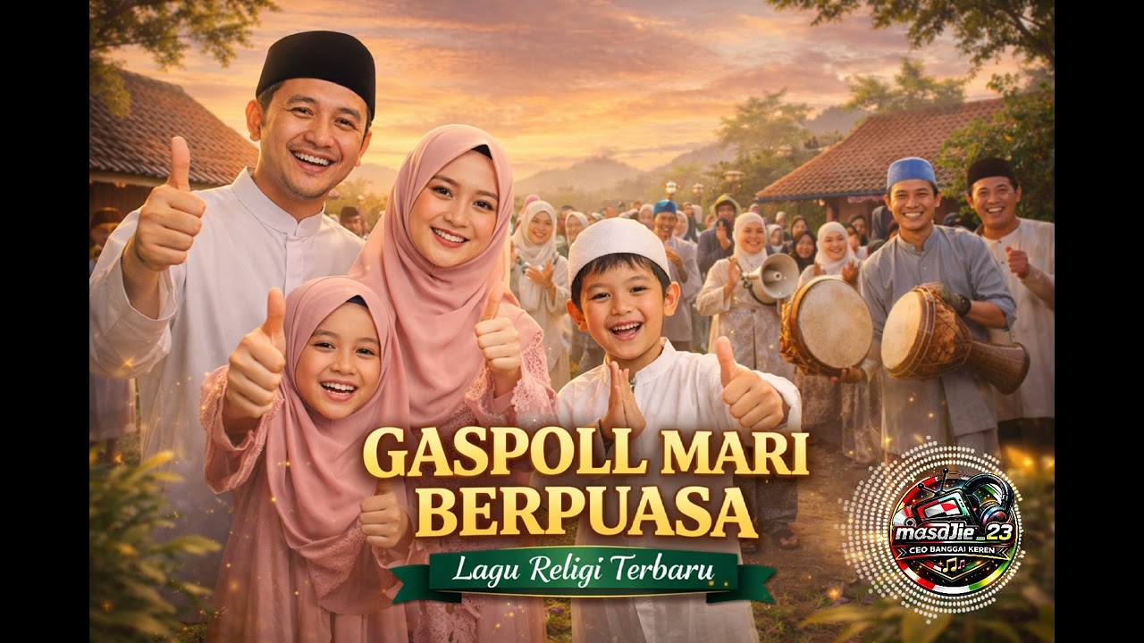 Gaspoll Mari Berpuasa 🚀 | Lagu Religi Ramadhan Terbaru 2026 Penuh Semangat