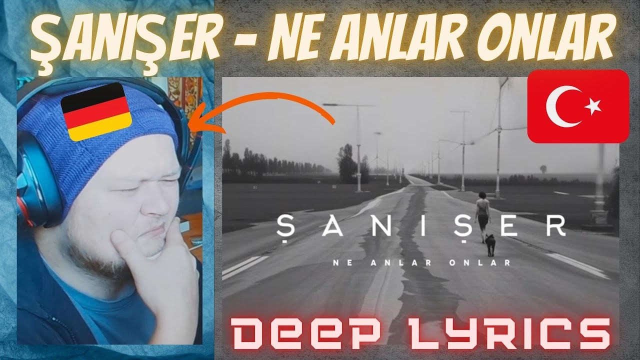 🇹🇷 Şanışer - Что они понимают | Реакция немецкого рэпера (с текстом песни)