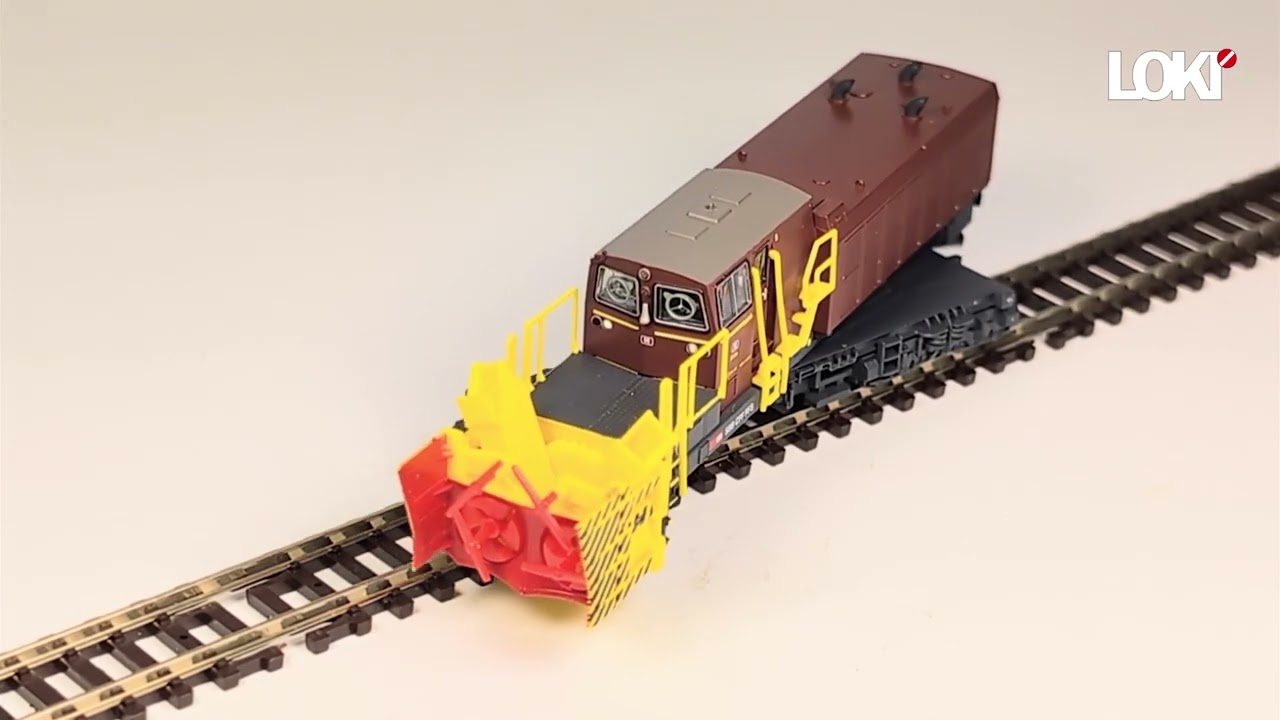 SBB Schneeschleuder Xrotm 96 von Fleischmannn in Spur N