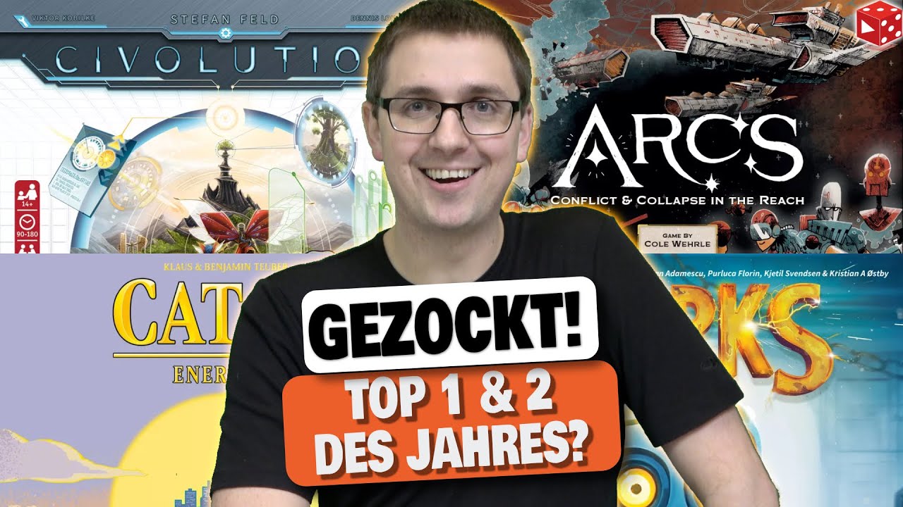 Gezockt! Civolution, Arcs, Sparks, uvm. &bull; SPIEL 24 Neuheiten