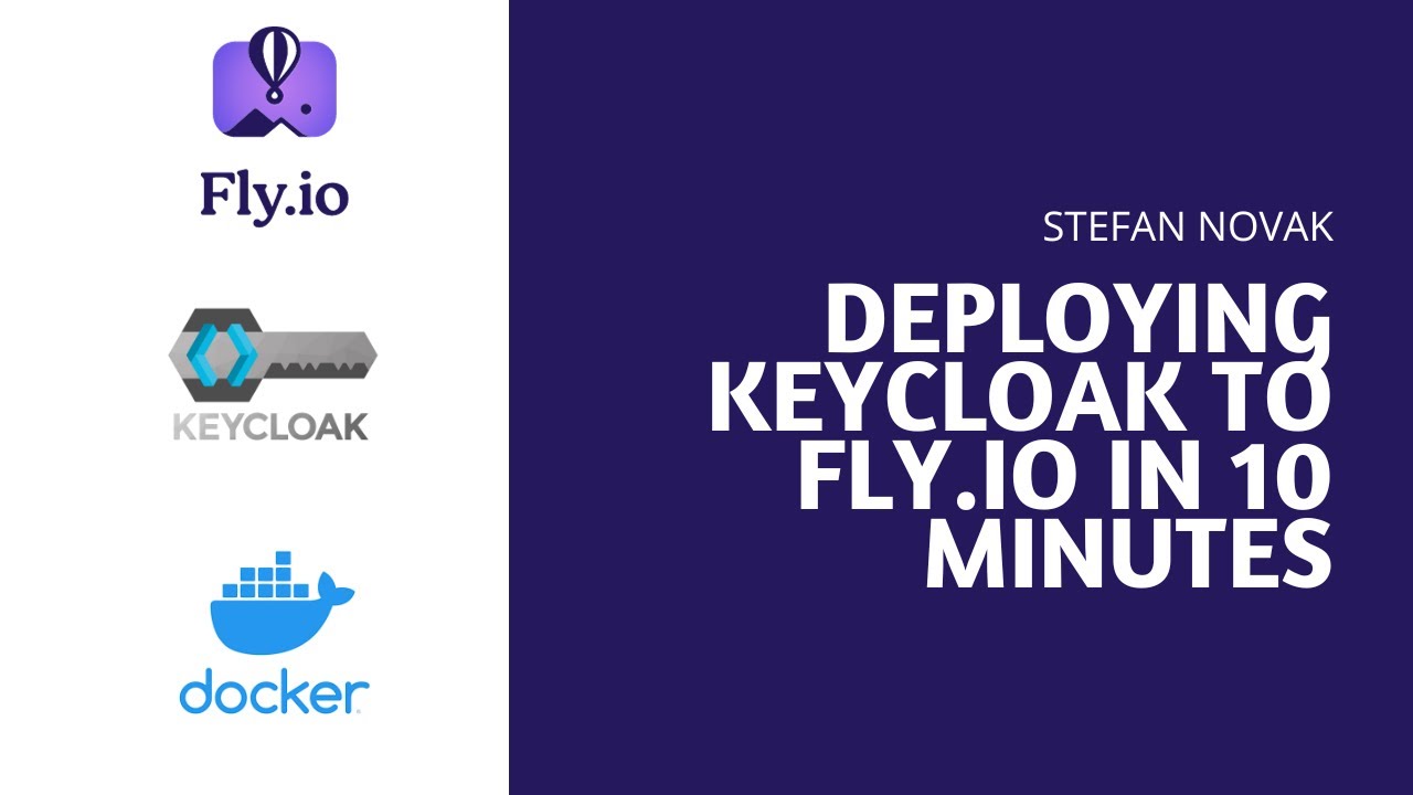 Deploying Keycloak to Fly.io in 10 minutes, using Docker and Postgres. Super easy!