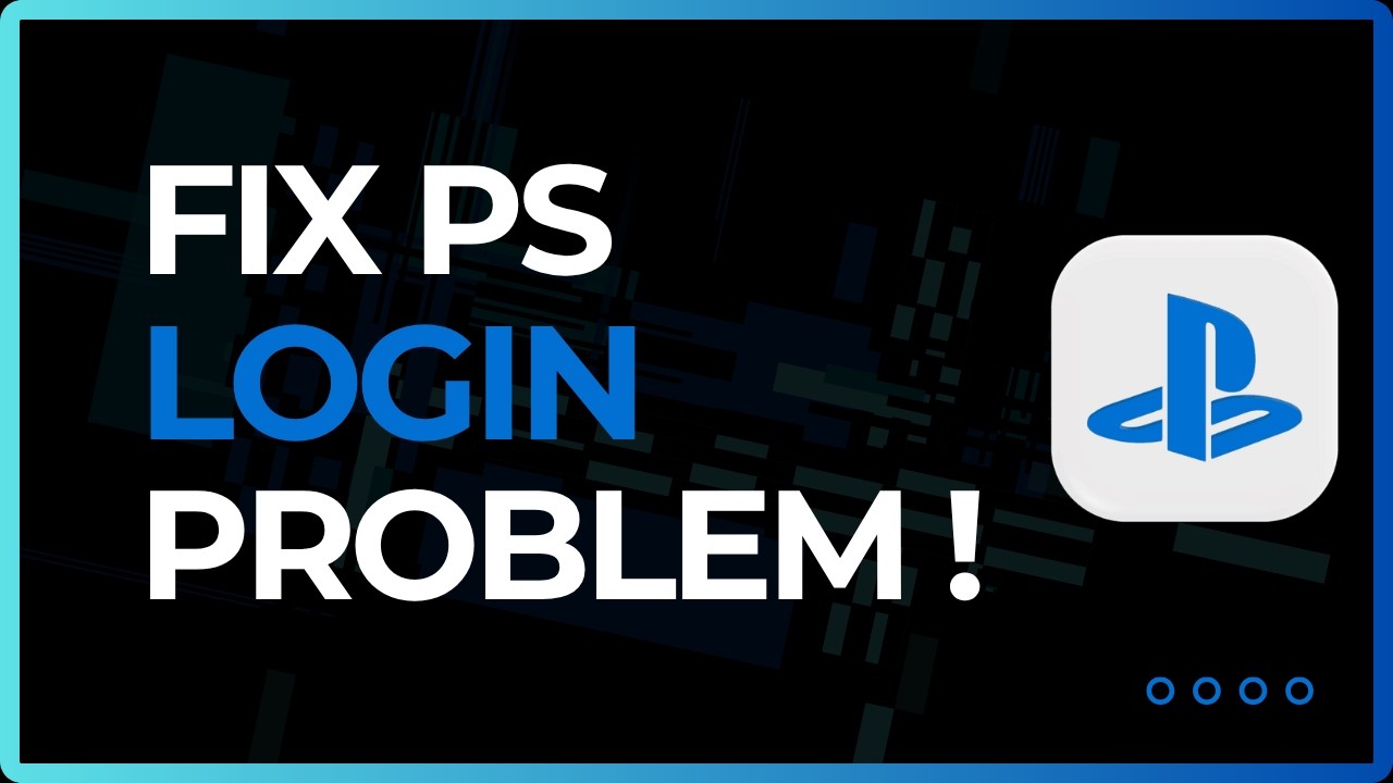 How To Fix PlayStation Network Login Problem !