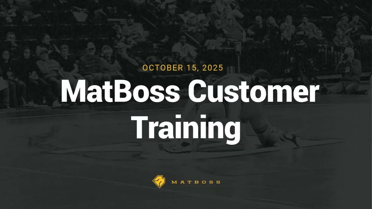 MatBoss Customer Training Replay | October 15, 2025