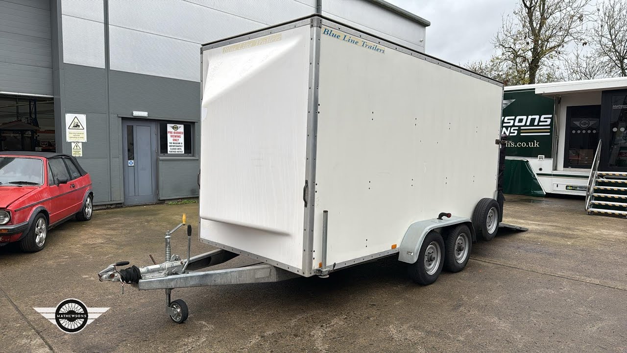BLUE LINE BOX VAN DROP TAIL | MATHEWSONS CLASSIC CARS | АУКЦИОН: 12, 13 и 14 НОЯБРЯ 2025 ГОДА