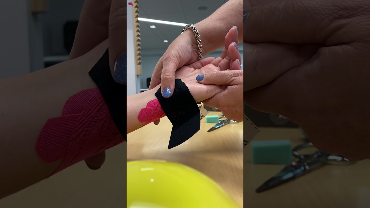WRIST PAIN- TAPING THE PISIFORM AND PCR