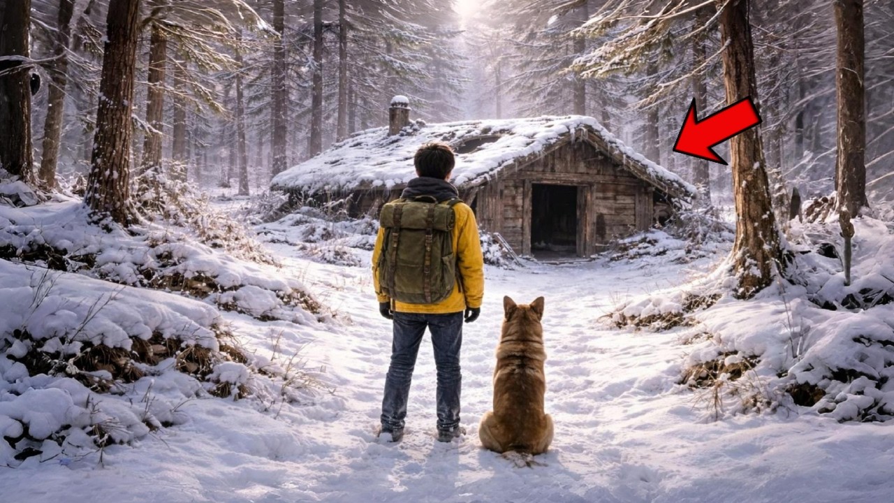 学校中の子供たちが彼を笑った — だから彼は犬と一緒に森に消え、誰も彼から奪えないものを建てた