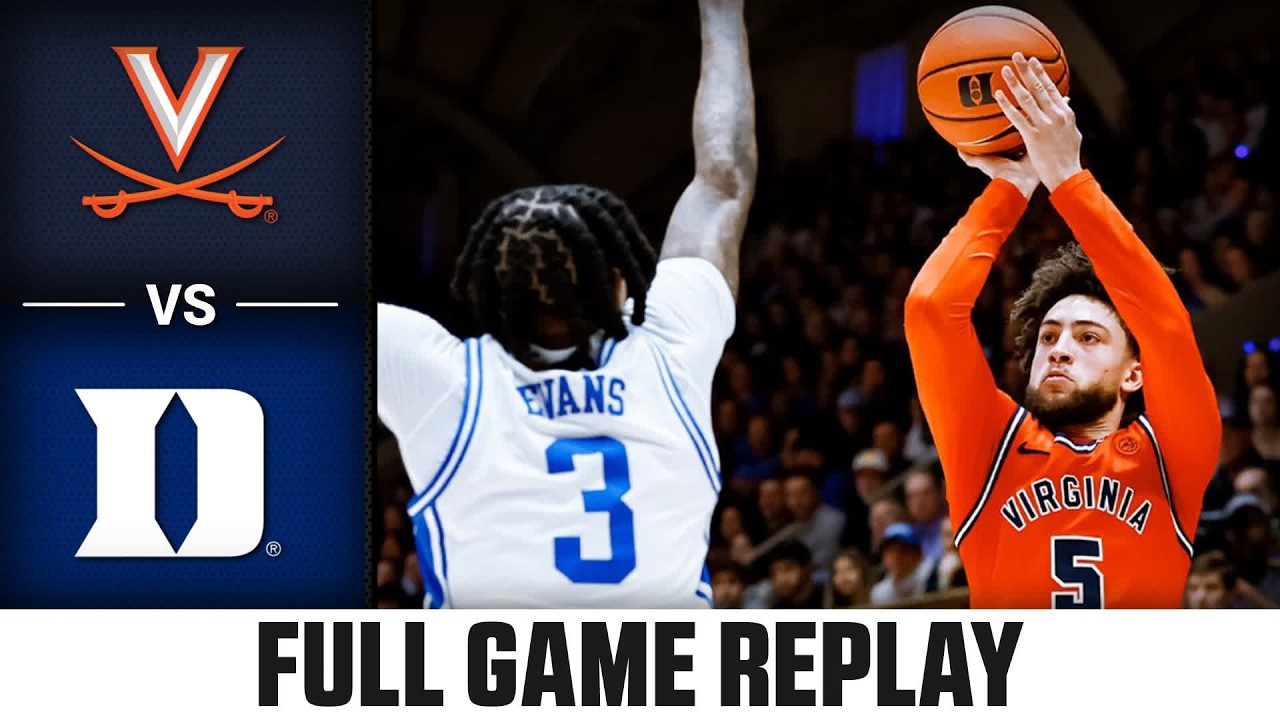 Virginia vs. Duke Full Game Replay | 2025-26 ACC Men's Basketball