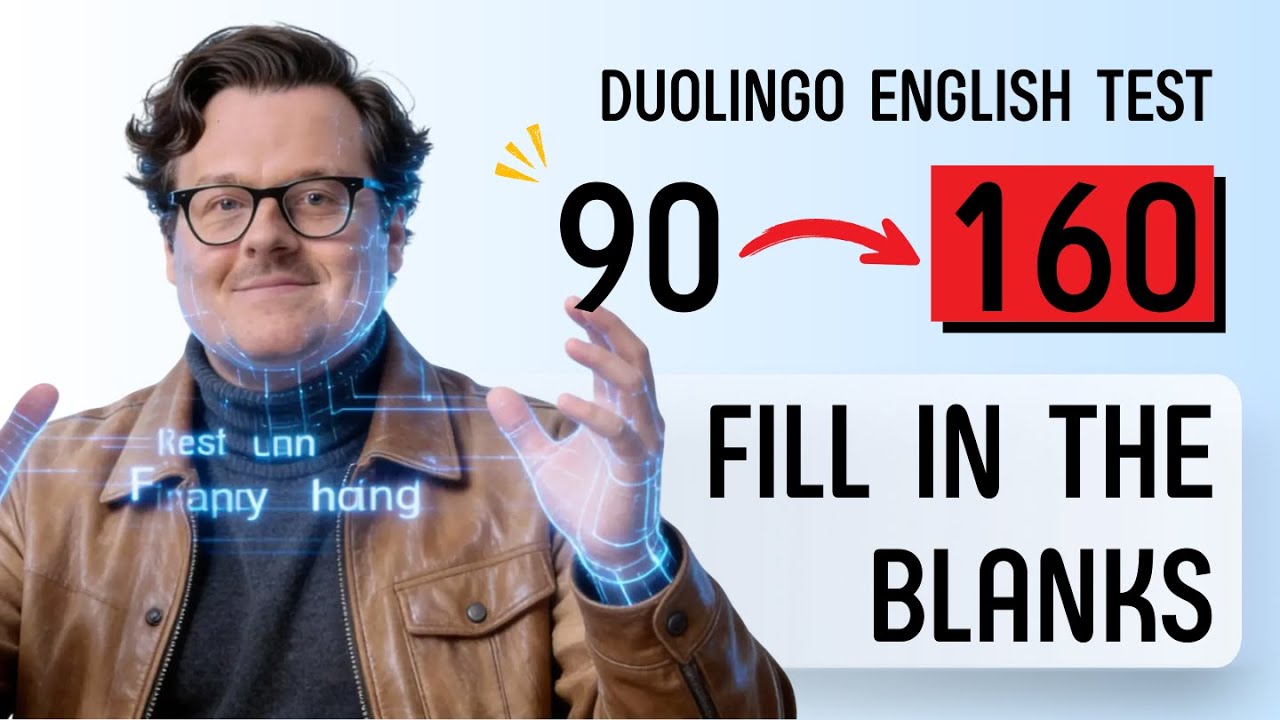 Score Higher | Duolingo English Test Fill in the Blanks | Word Completion Strategy Explained Sample