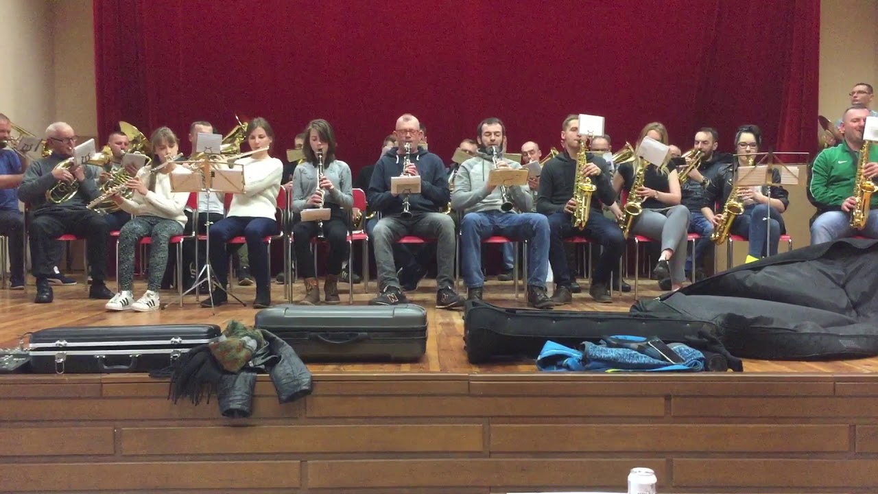 Orkiestra dęta Radomysl nad/Sanem marsz „polowa artyleria”
