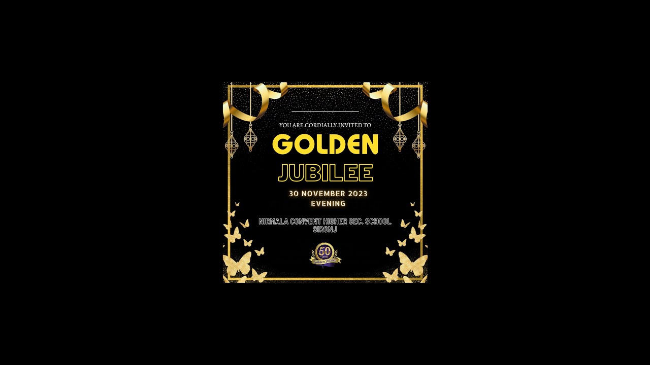 NIRMALA CONVENT H. S. SCHOOL | SIRONJ | ZLATO' 50 | 2023 | GOLDEN JUBILEE CELEBRATION - DAY 2 | LIVE