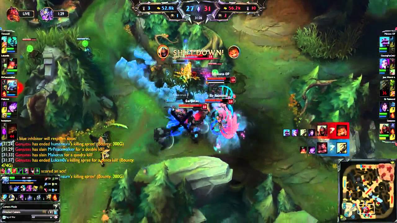 Shockblade Zed Penta Kill - Genjutsu - Ranked 5.15 Patch (EUWest) (Platinum Elo)