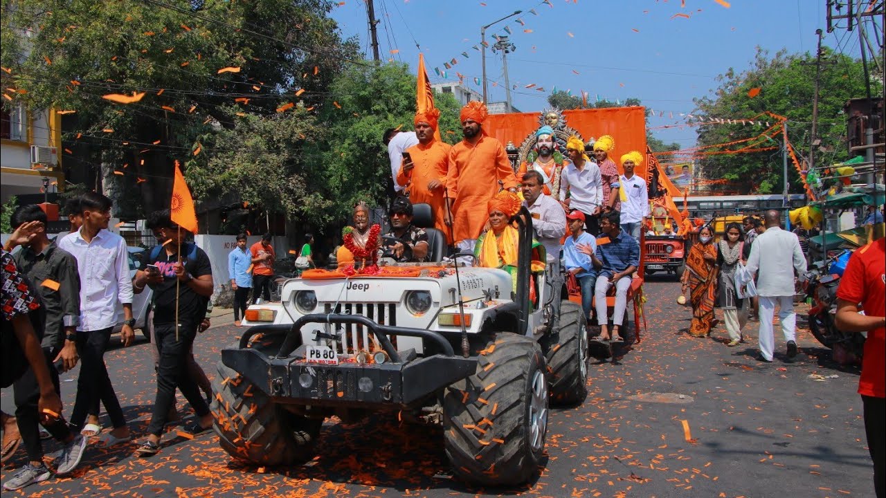 Jai Bhavani Jai Shivaji | Chatrapathi Shivaji Maharaj Jayanthi 2022 | Shivaji maharaj Rally 2022