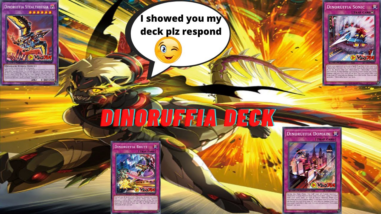 Yu-Gi-Oh! Dinoruffia deck profile October 2021