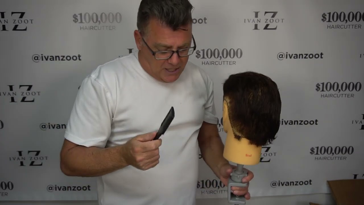 razor rotation haircut technique with the ivan zoot haircut razor