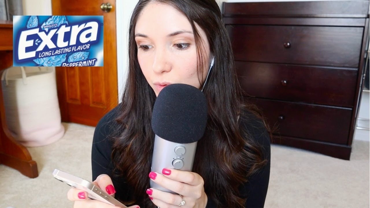 ASMR español | mascando chicle y leyendo datos curiosos!