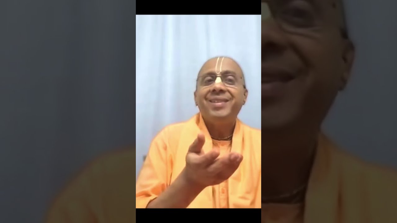 A Rare Pastime of HH Radhanath Swami Maharaj That Will Melt Your Heart by HG Vraj Bihari Pr. 