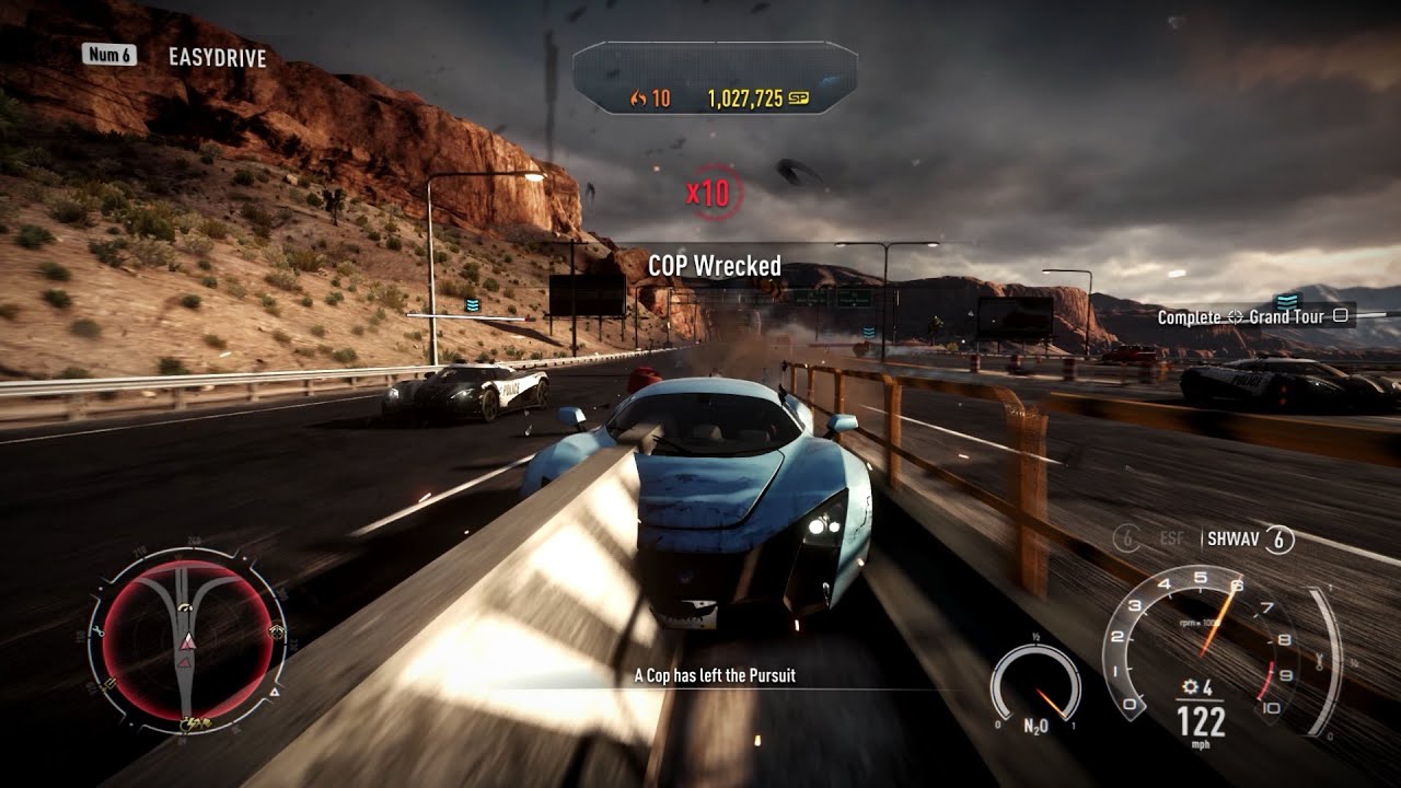 Need For Speed : Rivals : Marussia B2 : Gameplay