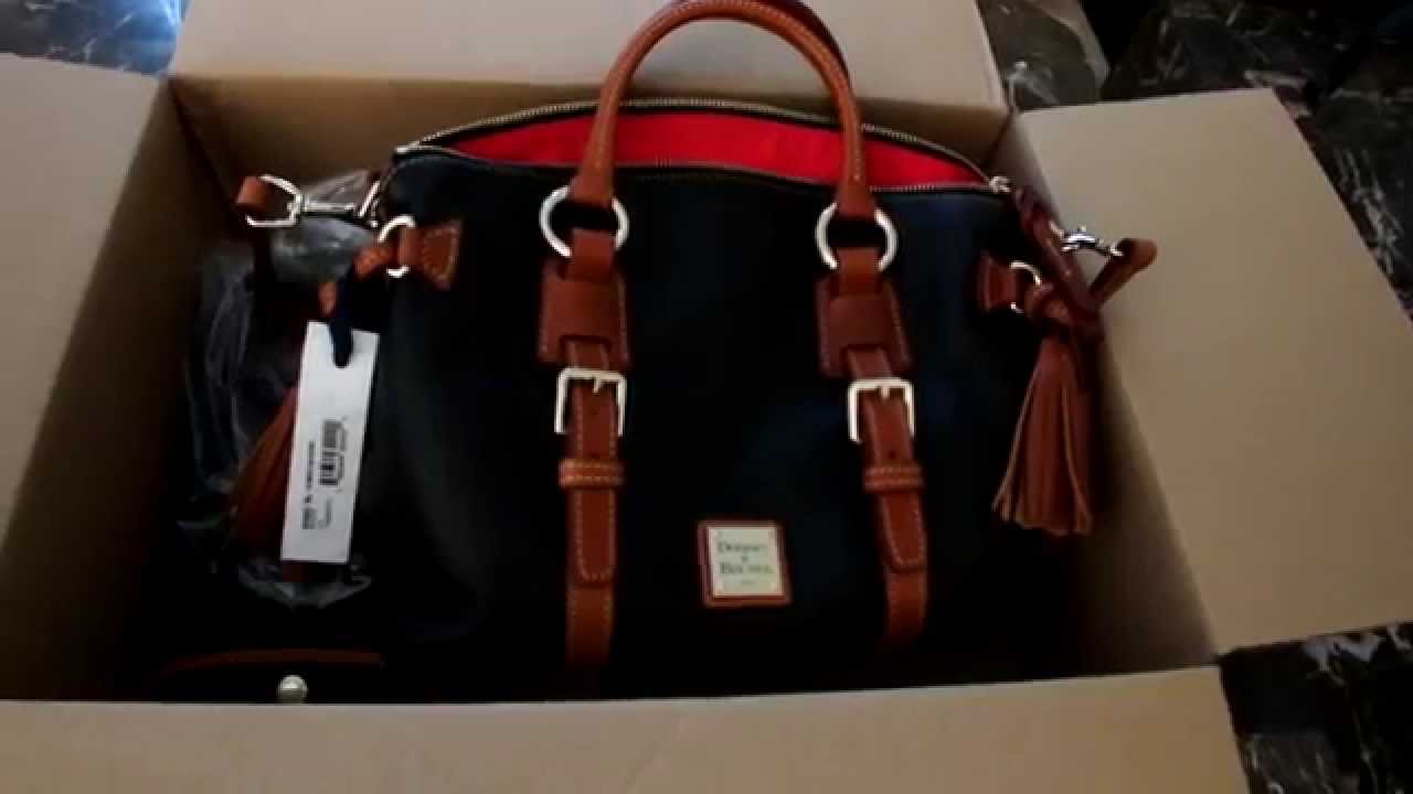 Unboxing: Dooney & Bourke Pebble Leather Domed Satchel