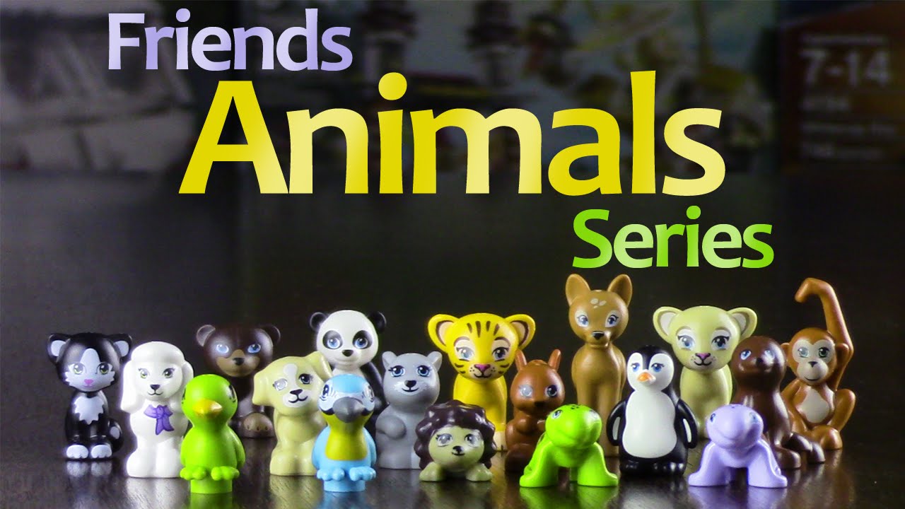 🐵🐼🐯  LEGO Friends Animals Series Full Collection
